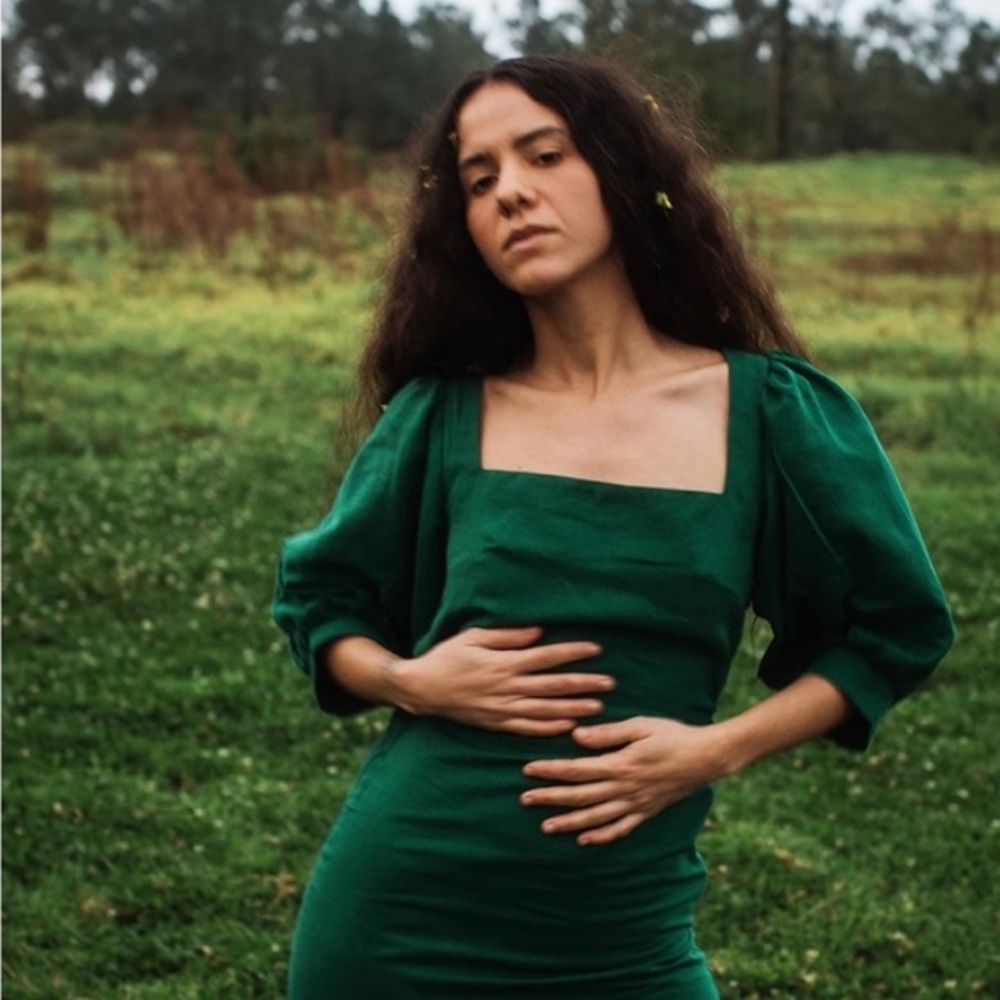 NWOT Olette Siempre Verde Dress